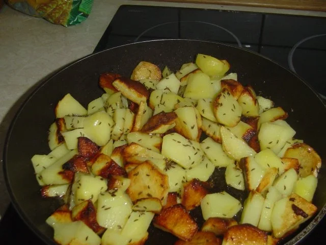 Ripperl mit Bratkartoffel - Rezept - Bild Nr. 3