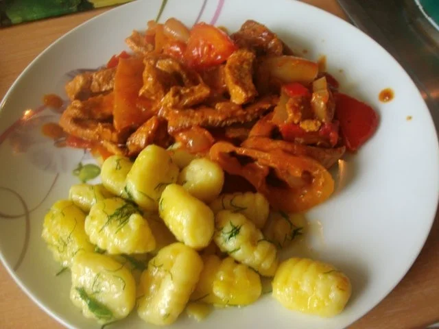 Schweinefleischpfanne mit Paprika - Rezept - Bild Nr. 13