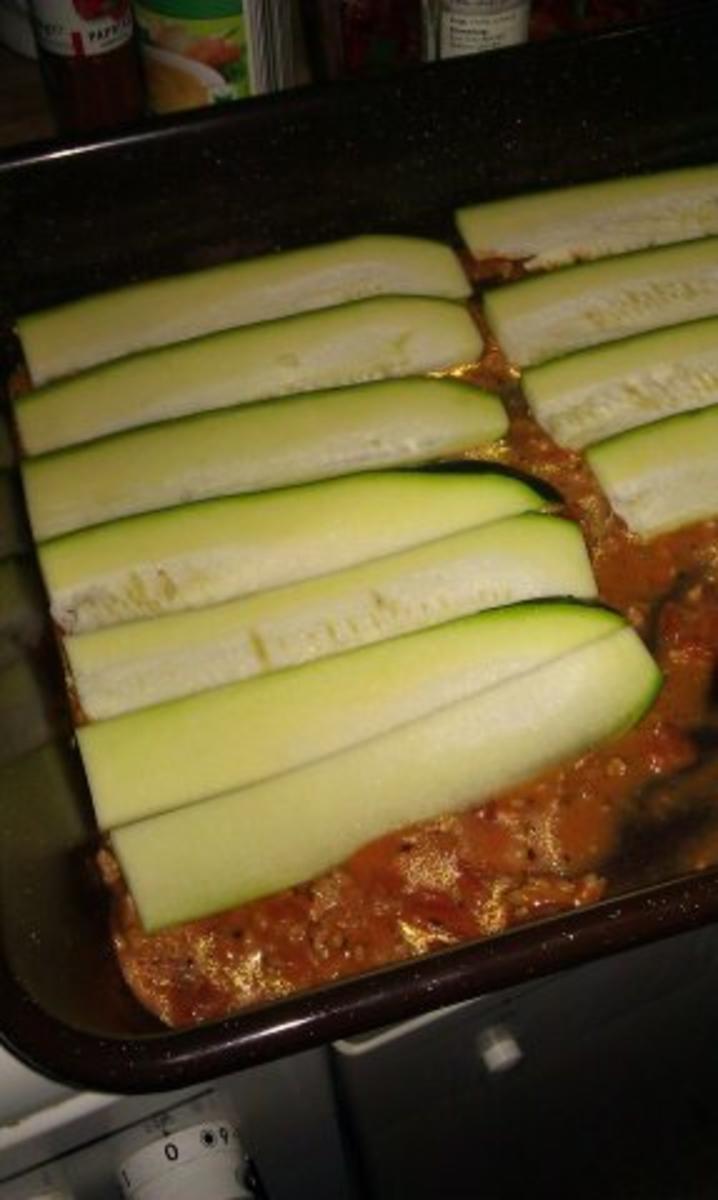 Bilder für Zucchini Paprika Tomaten Lasagne - Rezept