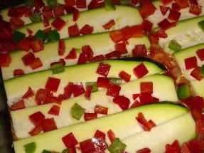 Zucchini Paprika Tomaten Lasagne - Rezept - Bild Nr. 2