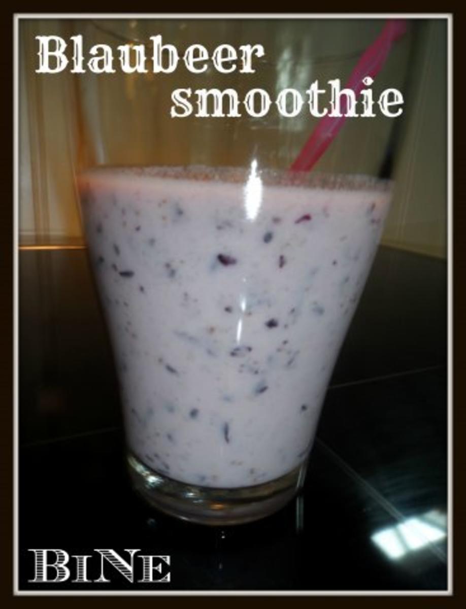 BiNe` S BLAUBEERSMOOTHIE - Rezept - Bild Nr. 4