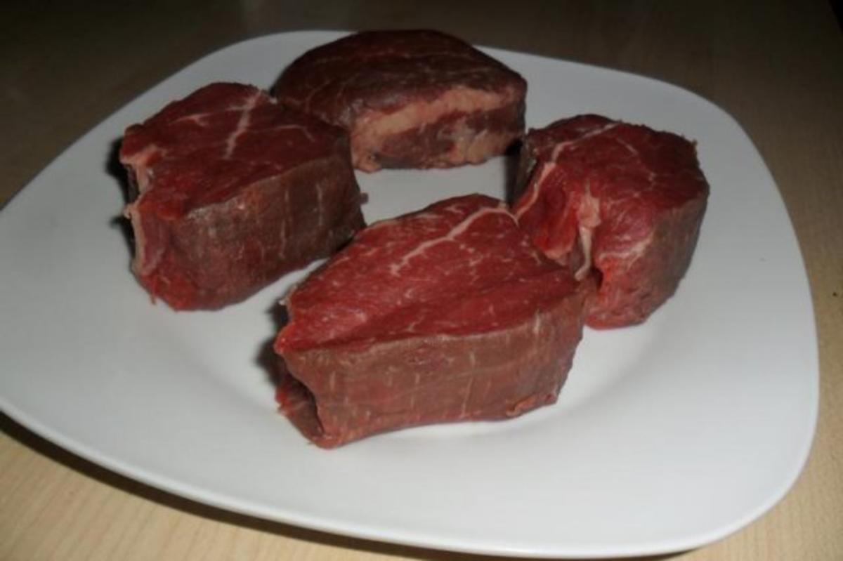 Fleischgerichte:Rinderfiletsteaks - Rezept - Bild Nr. 3