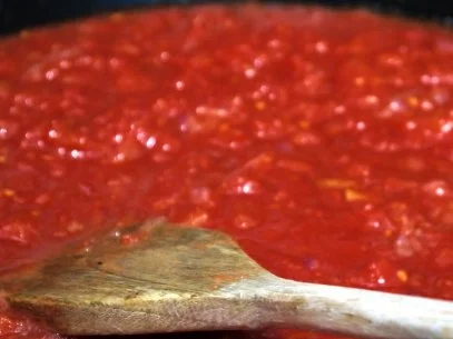 Rezept: Hähnchenbrust, Tomatensauce, Orangen-Gremolata Bild Nr. 8 Hähnchenbrust, Tomatensauce, Orangen-Gremolata - Rezept - Bild Nr. 8