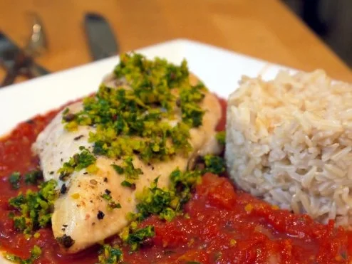 Rezept: Hähnchenbrust, Tomatensauce, Orangen-Gremolata Bild Nr. 11 Hähnchenbrust, Tomatensauce, Orangen-Gremolata - Rezept - Bild Nr. 11