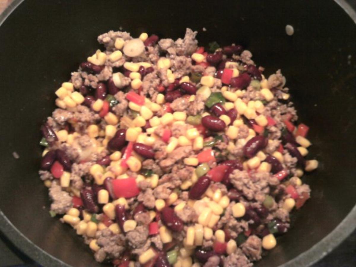 "Tortillas con Carne"  alla Trapper - Rezept - Bild Nr. 5