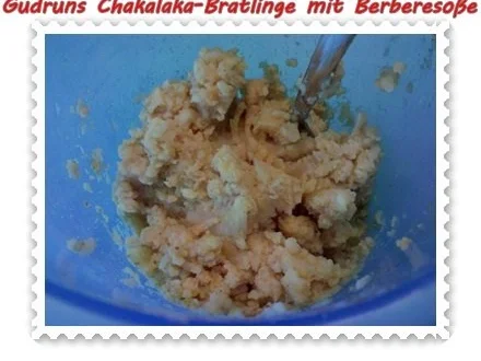 Kartoffeln: Chakalaka-Bratlinge mit Berbere-Tomatensoße - Rezept - Bild Nr. 3