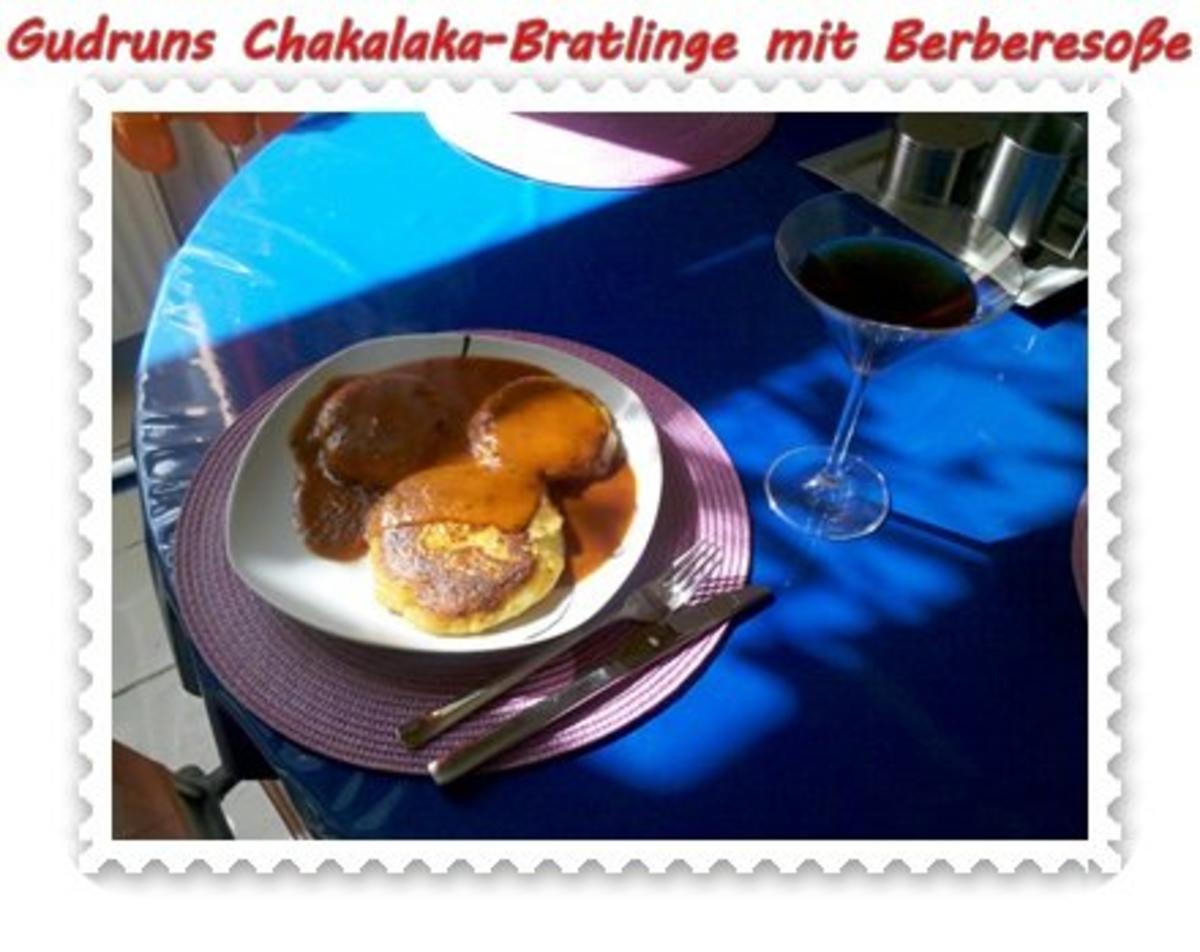 Kartoffeln: Chakalaka-Bratlinge mit Berbere-Tomatensoße - Rezept - Bild Nr. 12