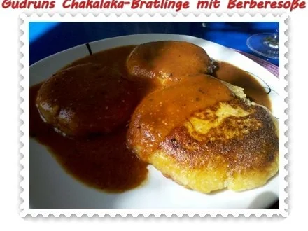 Kartoffeln: Chakalaka-Bratlinge mit Berbere-Tomatensoße - Rezept - Bild Nr. 15
