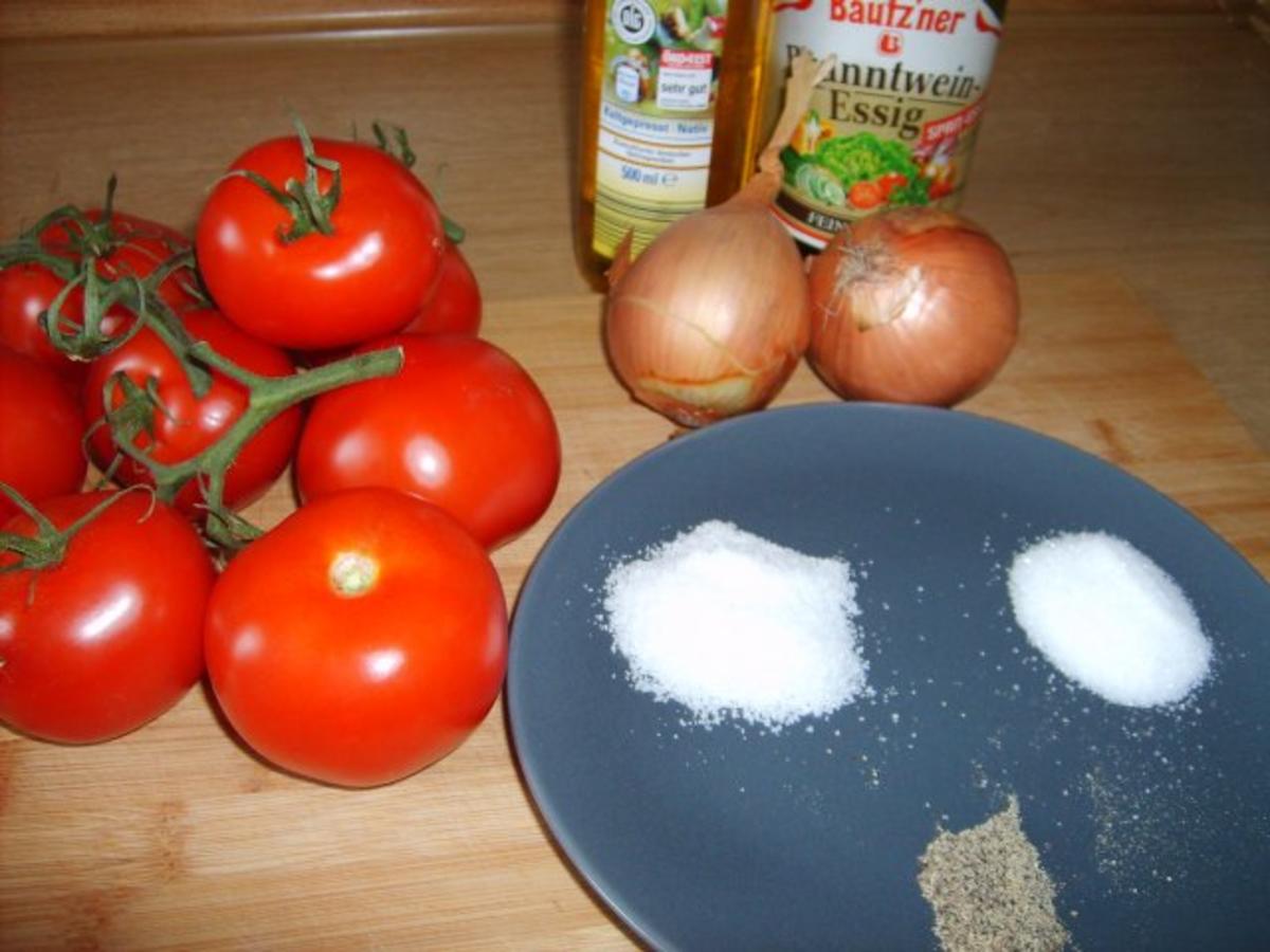 Oma's Tomatensalat - Rezept - Bild Nr. 2