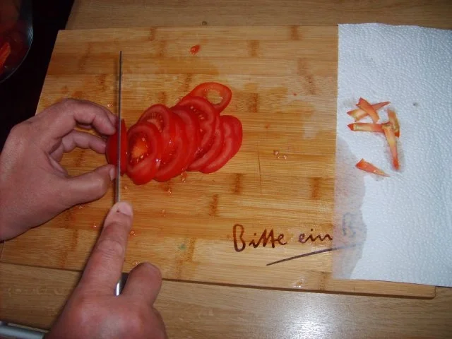 Oma's Tomatensalat - Rezept - Bild Nr. 3