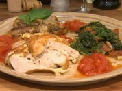 Rezept: Polle e spinaci con patate al rosmarino (Sina Tkotsch) Polle e spinaci con patate al rosmarino (Sina Tkotsch) - Rezept