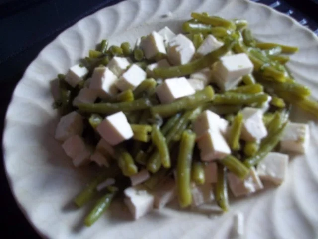 Hexenlady´s Bohnensalat mit Fetakäse - Rezept