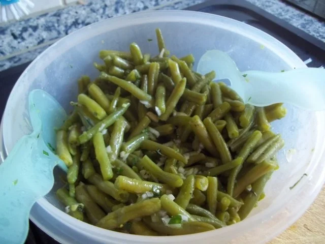 Hexenlady´s Bohnensalat mit Fetakäse - Rezept - Bild Nr. 5