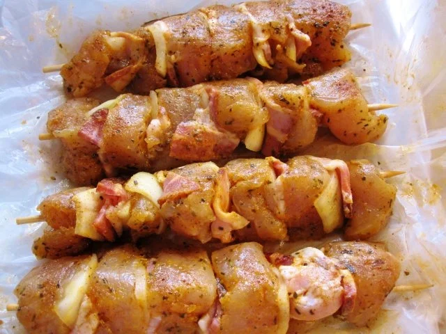 Hühner-Spießchen - Rezept - Bild Nr. 2