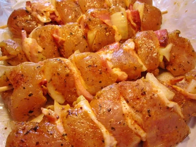 Hühner-Spießchen - Rezept - Bild Nr. 3