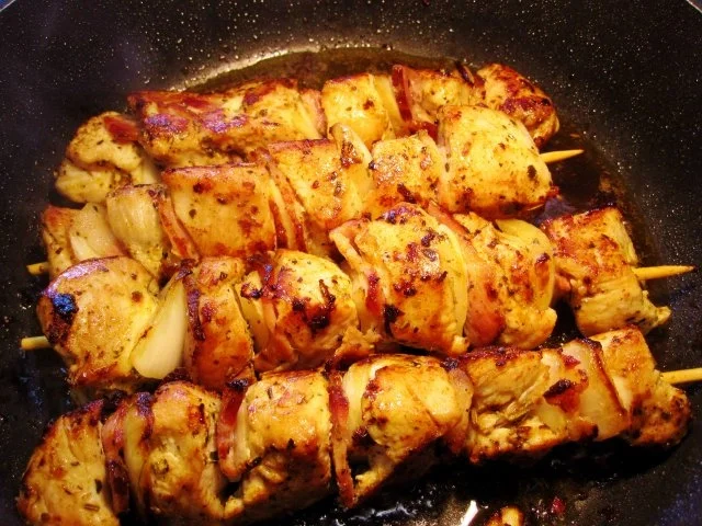 Hühner-Spießchen - Rezept - Bild Nr. 4