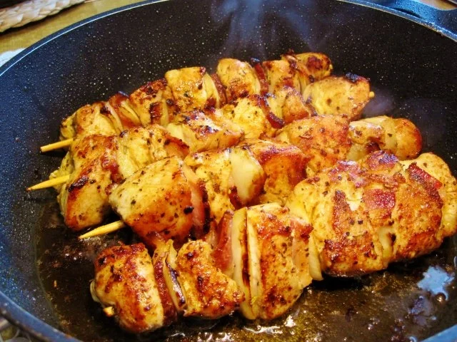 Hühner-Spießchen - Rezept - Bild Nr. 5