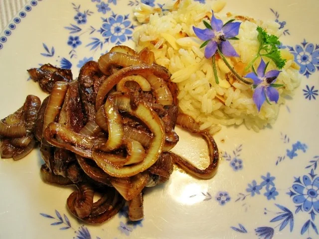 Putenleber im Zwiebelbett - Rezept - Bild Nr. 7