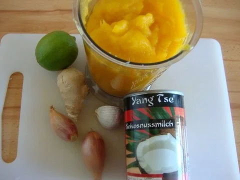 Kürbissuppe aus Kürbispüree, asiatisch angehaucht - Rezept - Bild Nr. 7