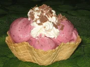 Kirscheis Schwarzwälder Art - Rezept