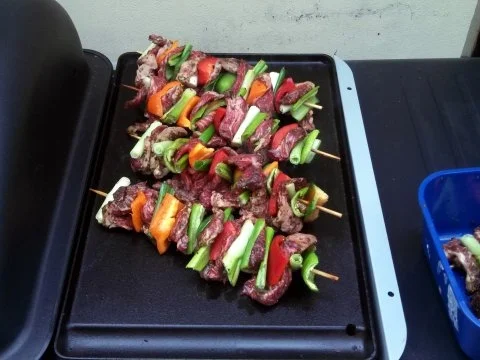 Ribeye - Steak - Spieß  mit Chili Salsa - Rezept - Bild Nr. 3