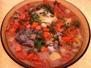 Karotten Eintopf mit Schweinebauch "wie bei Muttern" - Rezept