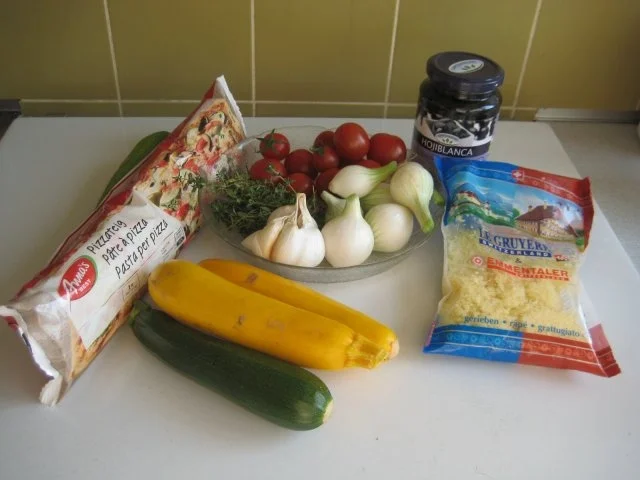 Rezept: Zucchetti - Pizza Bild Nr. 3 Zucchetti - Pizza - Rezept - Bild Nr. 3