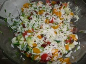 Rezept: Reissalat Nr .2 dazu Schwenkbraten . Reissalat Nr .2 dazu Schwenkbraten . - Rezept