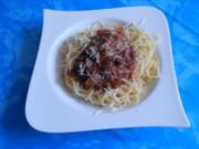 Vegetarisch:Spaghetti " Puttanesca" - Rezept