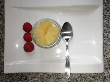 Kokos-Weisse -Schokoladen Panna Cotta mit Rum - Rezept - Bild Nr. 2