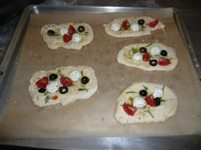 Rezept: Focaccia a la Gina Bild Nr. 2 Focaccia a la Gina - Rezept - Bild Nr. 2