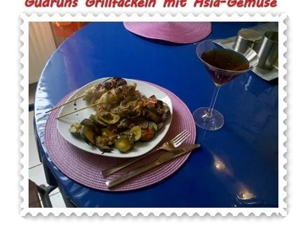 Fleisch: Grillfackeln mit Asia-Gemüse - Rezept - Bild Nr. 8