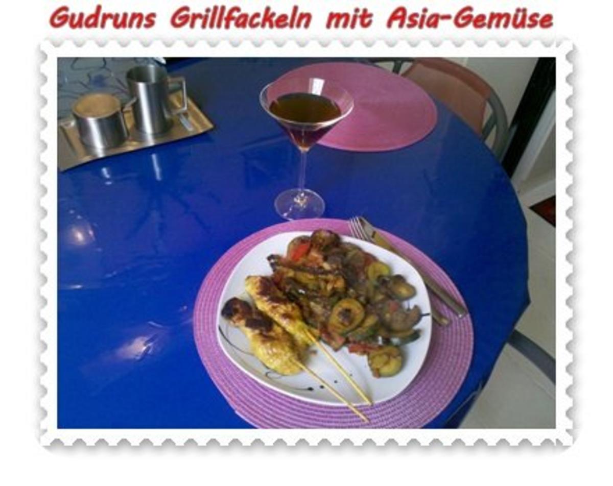 Fleisch: Grillfackeln mit Asia-Gemüse - Rezept - Bild Nr. 9