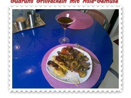 Fleisch: Grillfackeln mit Asia-Gemüse - Rezept - Bild Nr. 9