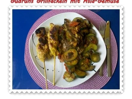 Fleisch: Grillfackeln mit Asia-Gemüse - Rezept - Bild Nr. 10