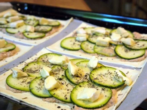 Blätterteigtarte mit Tomatencreme und Zucchini - Rezept - Bild Nr. 10