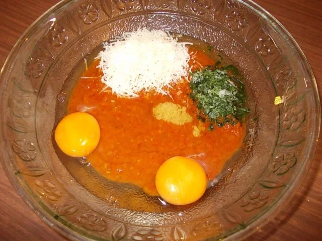 Rezept: Gefùllte Aubergine Bild Nr. 3 Gefùllte Aubergine - Rezept - Bild Nr. 3