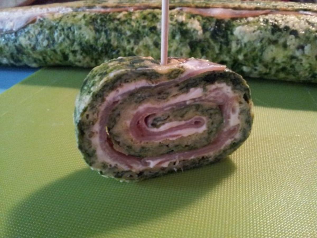 Spinat - Lachsschinken - Rollen - Rezept - kochbar.de