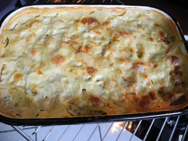 Rezept: Vegan : Gemüse in Streifen mit Käse überbacken Bild Nr. 10 Vegan : Gemüse in Streifen mit Käse überbacken - Rezept - Bild Nr. 10