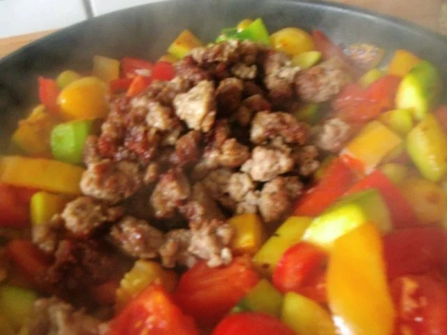 Rezept: +++ Zucchini - Hack - Pfanne +++ Bild Nr. 9 +++ Zucchini - Hack - Pfanne +++ - Rezept - Bild Nr. 9