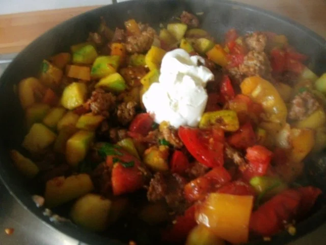 Rezept: +++ Zucchini - Hack - Pfanne +++ Bild Nr. 11 +++ Zucchini - Hack - Pfanne +++ - Rezept - Bild Nr. 11