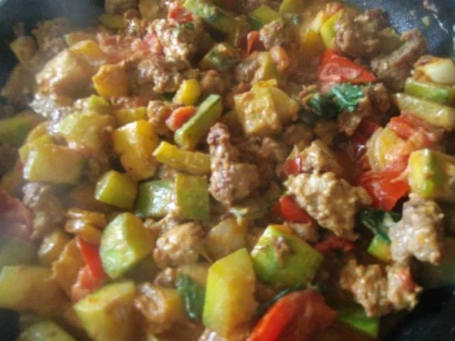 Rezept: +++ Zucchini - Hack - Pfanne +++ Bild Nr. 2 +++ Zucchini - Hack - Pfanne +++ - Rezept - Bild Nr. 2