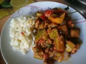 +++ Zucchini - Hack - Pfanne +++ - Rezept