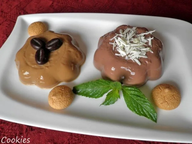 Zweierlei Pudding ... - Rezept