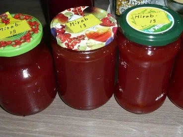 Rezept: Rote Mirabellen - Gelee Bild Nr. 2 Rote Mirabellen - Gelee - Rezept - Bild Nr. 2