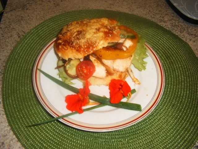 Hähnchen Burger - Rezept