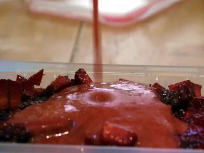 Lavendeltarte mit marinierten Erdbeeren - Rezept - Bild Nr. 10