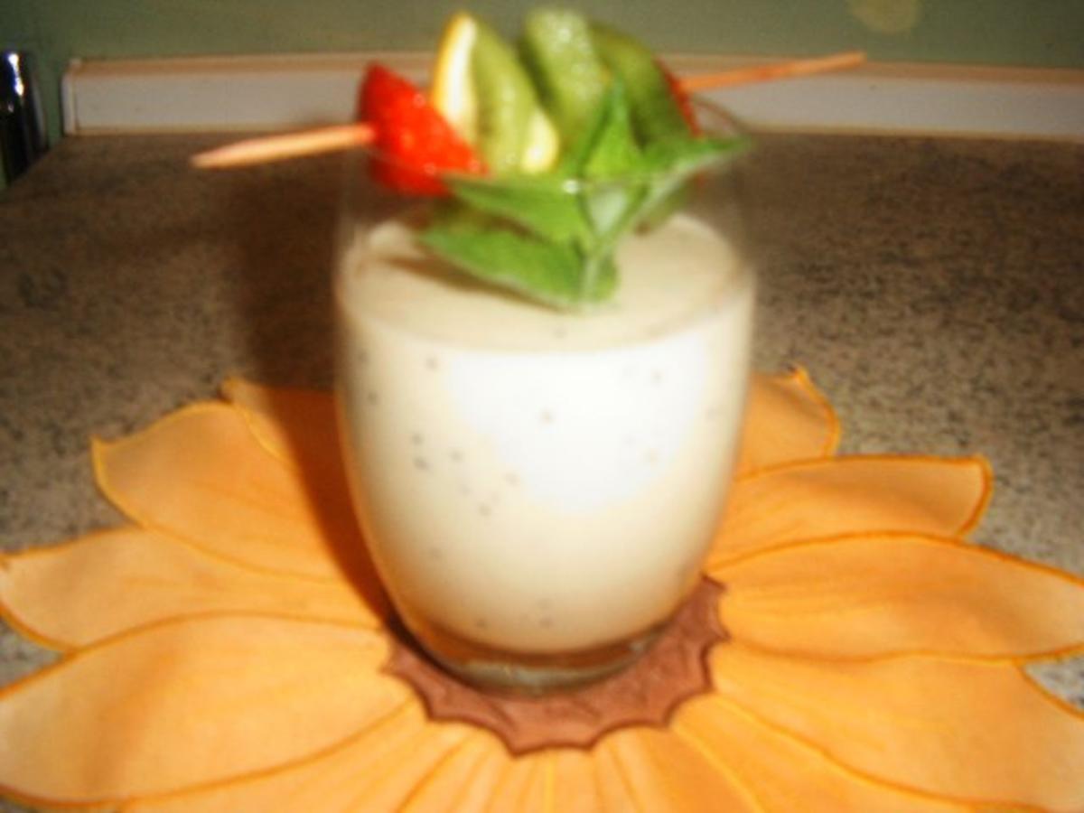 Bilder für Bananen- Apfel -Kiwi -Drink - Rezept