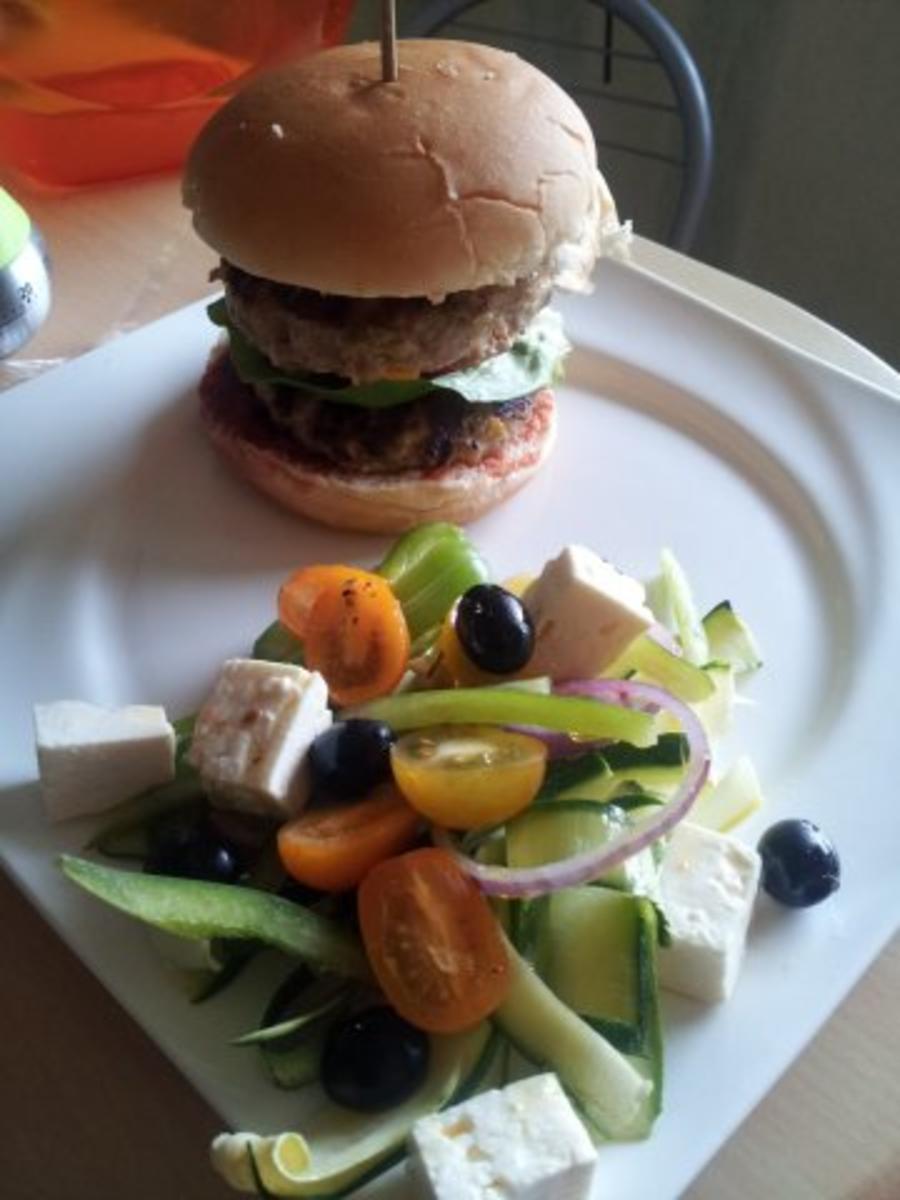 Mexikanischer Burger - Rezept