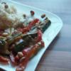 Gemüse mit Erdnuss Soße und knackigen Nüssen - Rezept